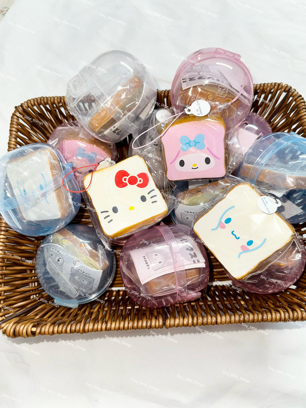 Mini Sanrio Toast Squishy