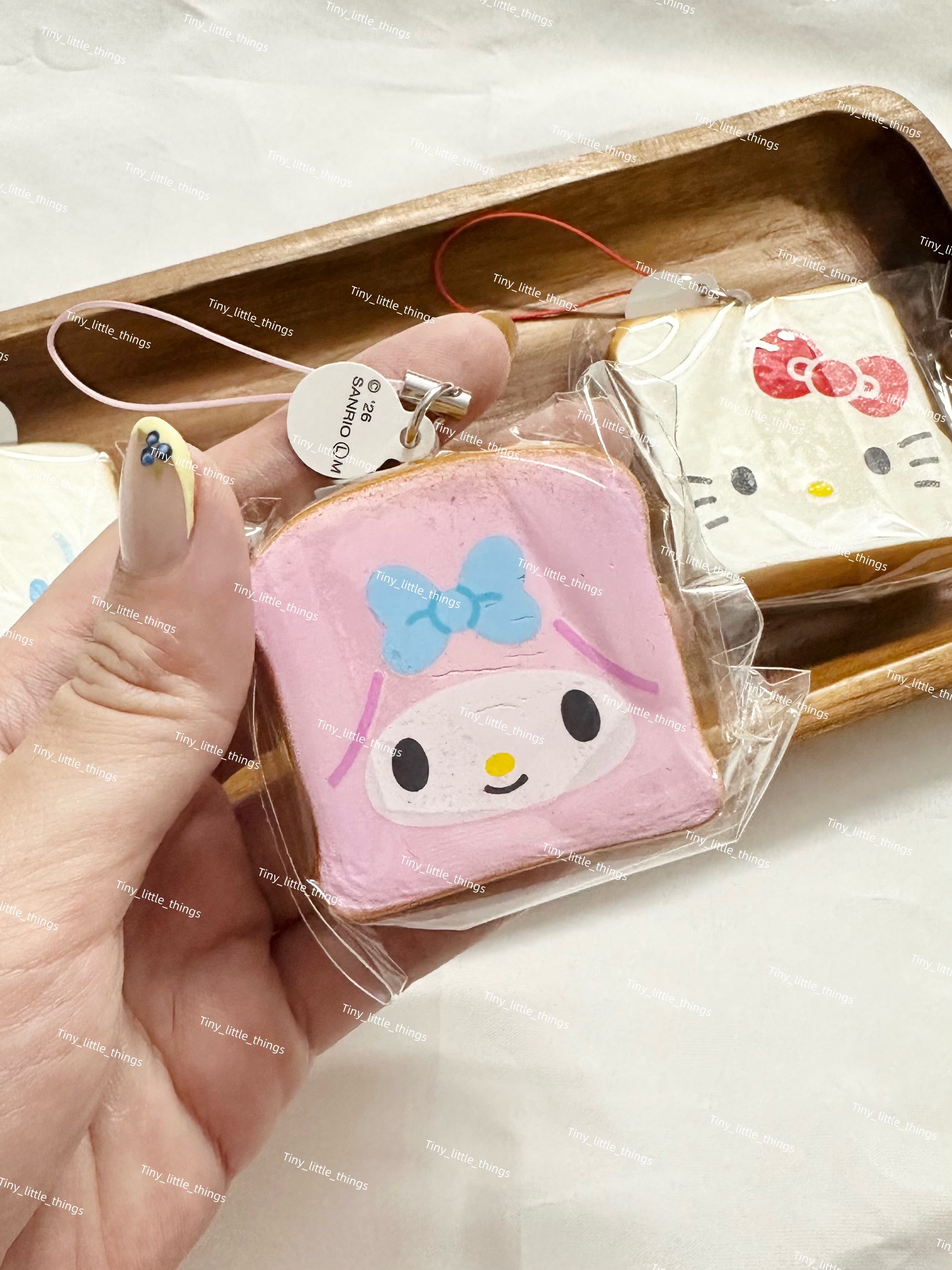 Mini Sanrio Toast Squishy