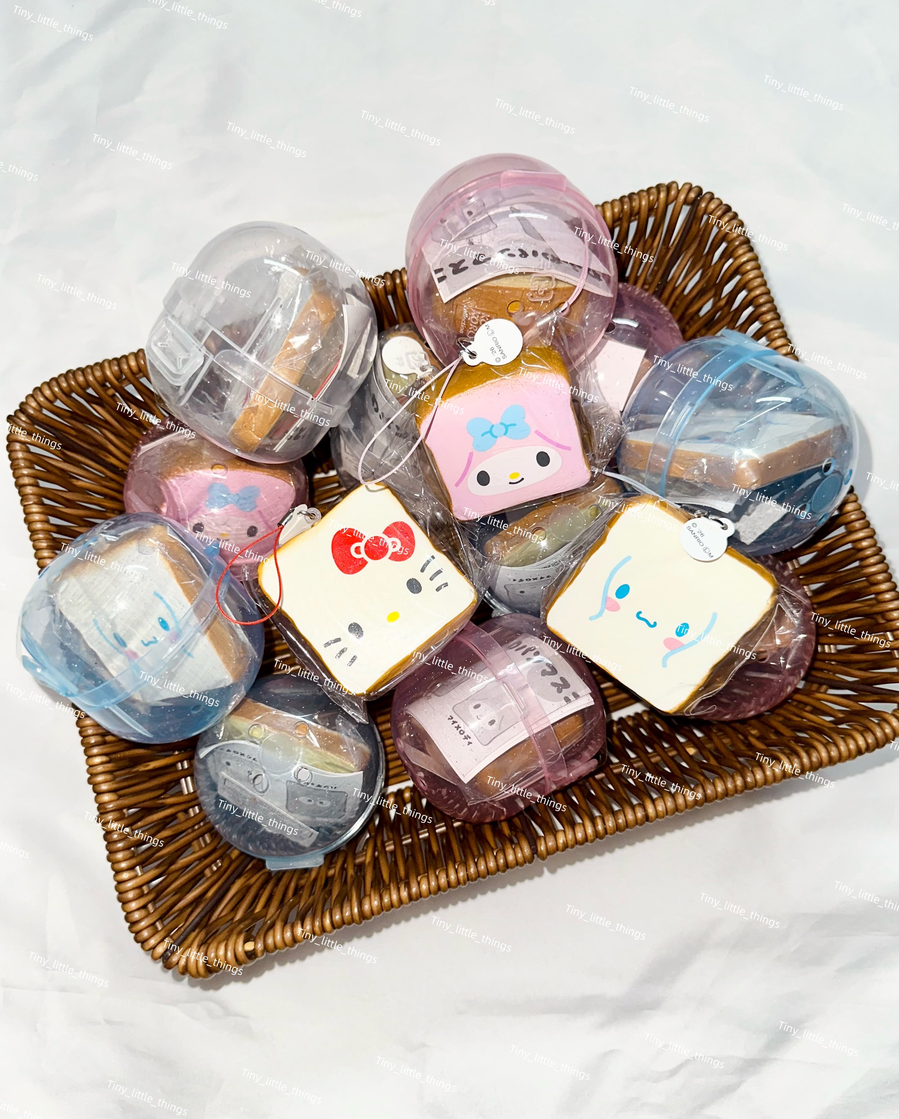 Mini Sanrio Toast Squishy