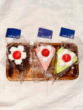 Cafe de N - Strawberry Slice Cake Squishy, Rare Squishy, Trending, Stress-Relief