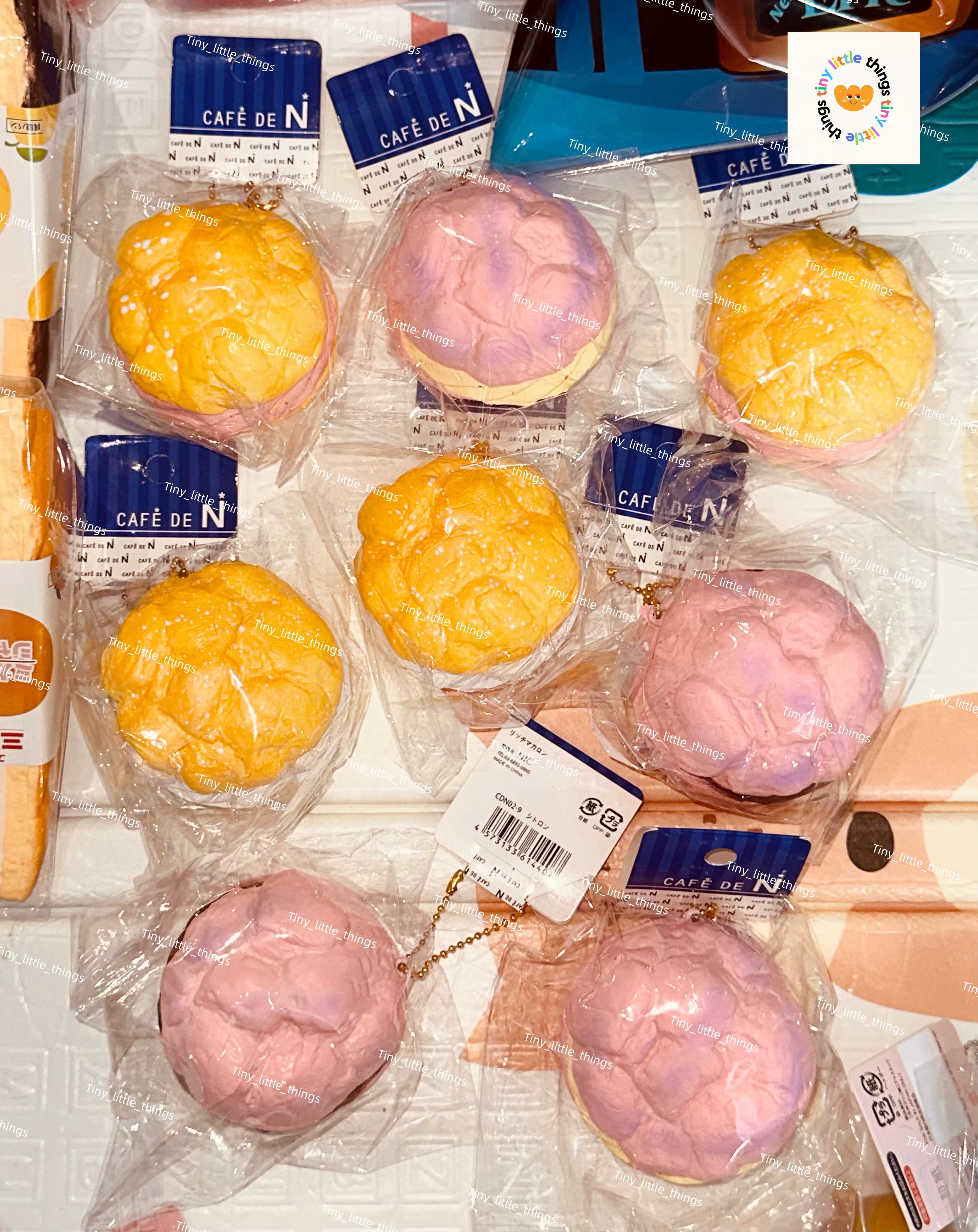 Cafe de N - Choux Squishy, Rare Squishy, Trending, Stress-Relief