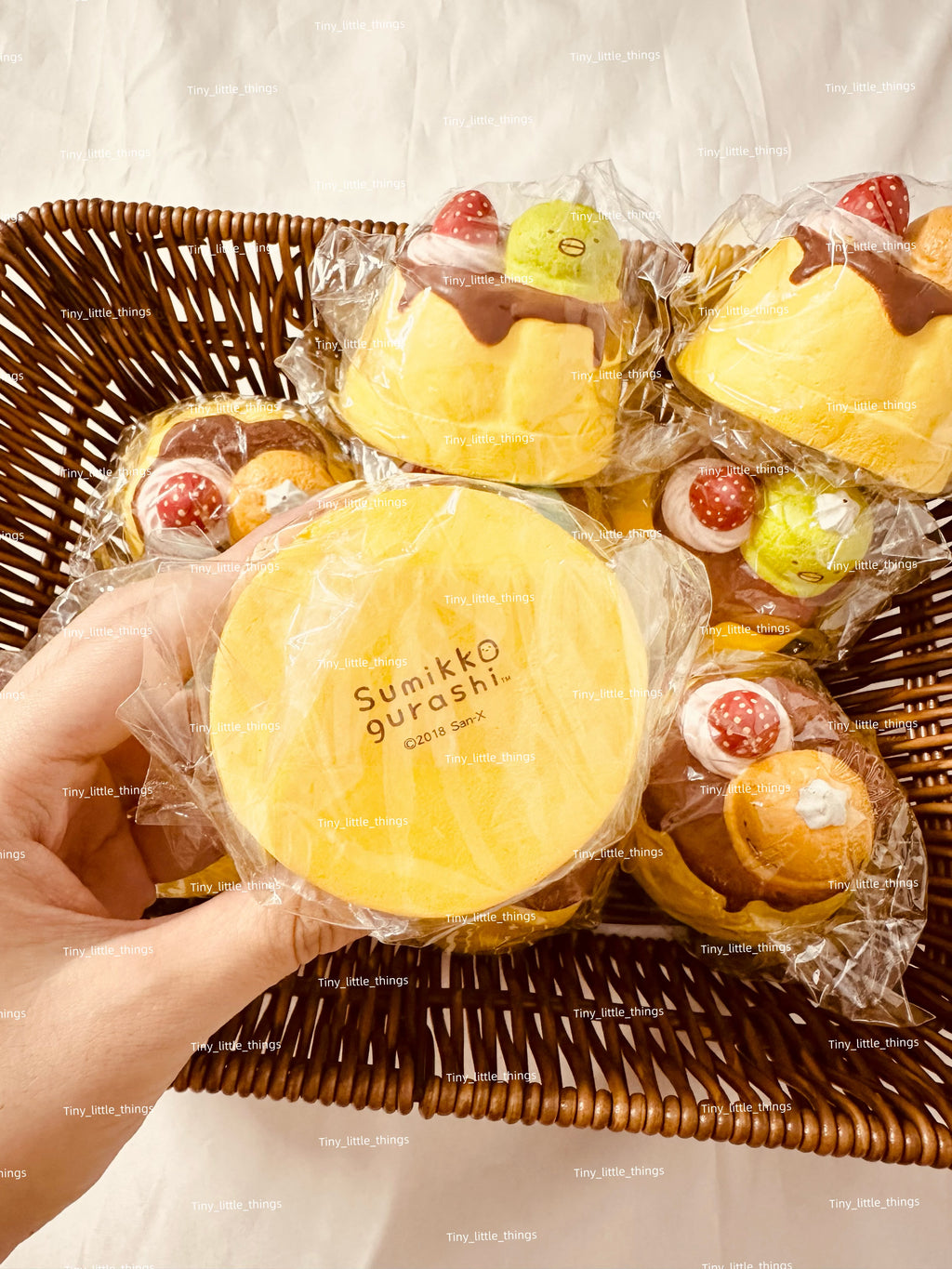 Sumikko Pudding Squishy, Rare Squishy, Trending, Stress-Relief