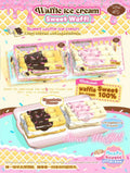 Lisa Ice Cream Waffle - Snowman Squishy. Hot Hit Item, Trending, Stress-relief Toy