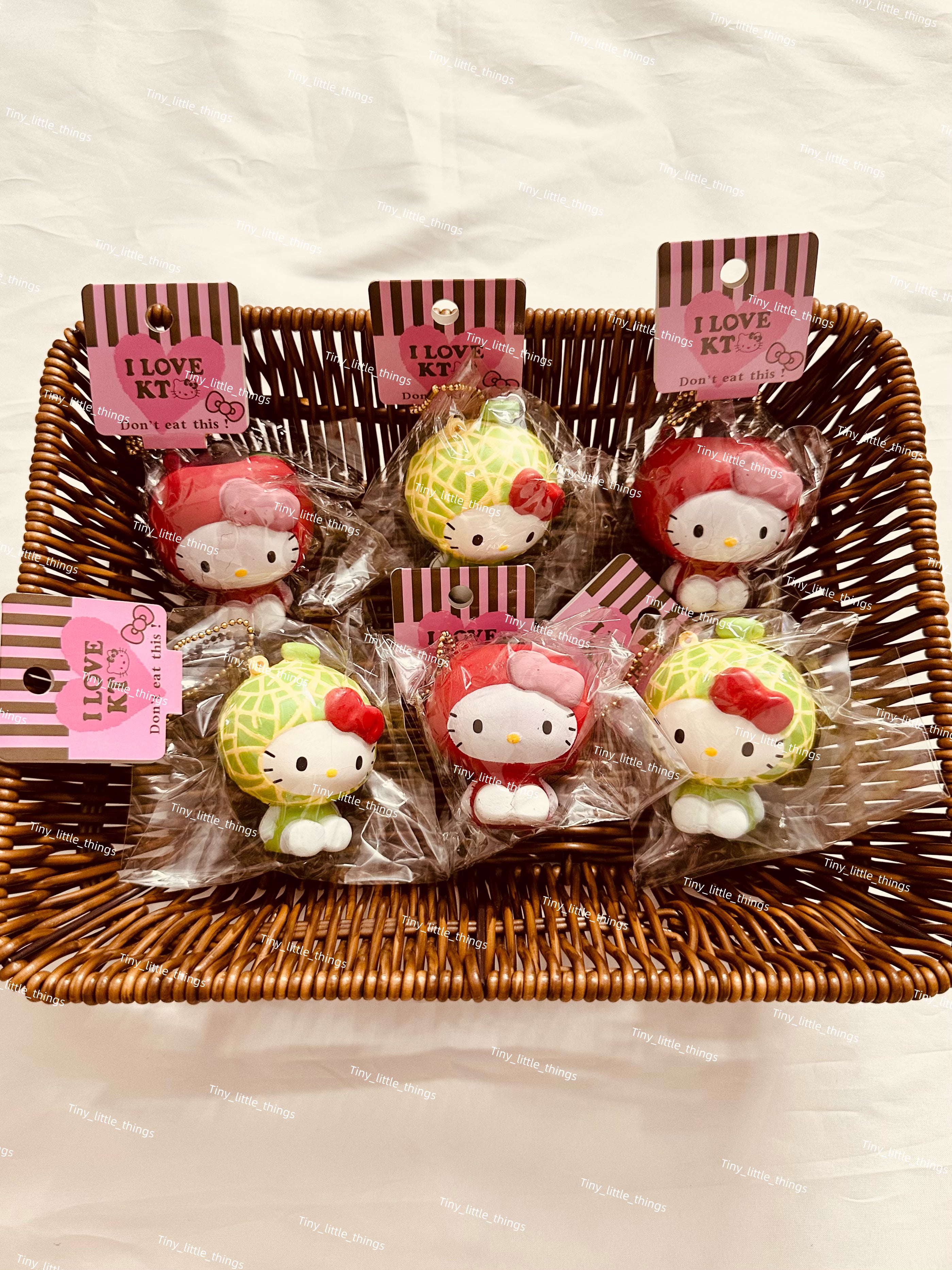 Hello Kitty Squishy - Fruit Theme, Rare Squishy, Trending, Stress-Relief