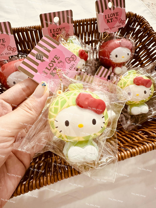 Hello Kitty Squishy - Fruit Theme, Rare Squishy, Trending, Stress-Relief