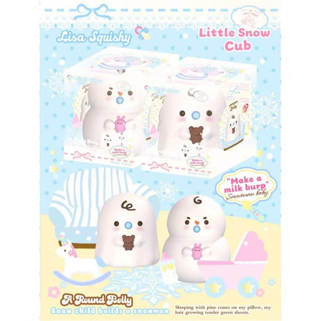 Lisa baby snowman squishy