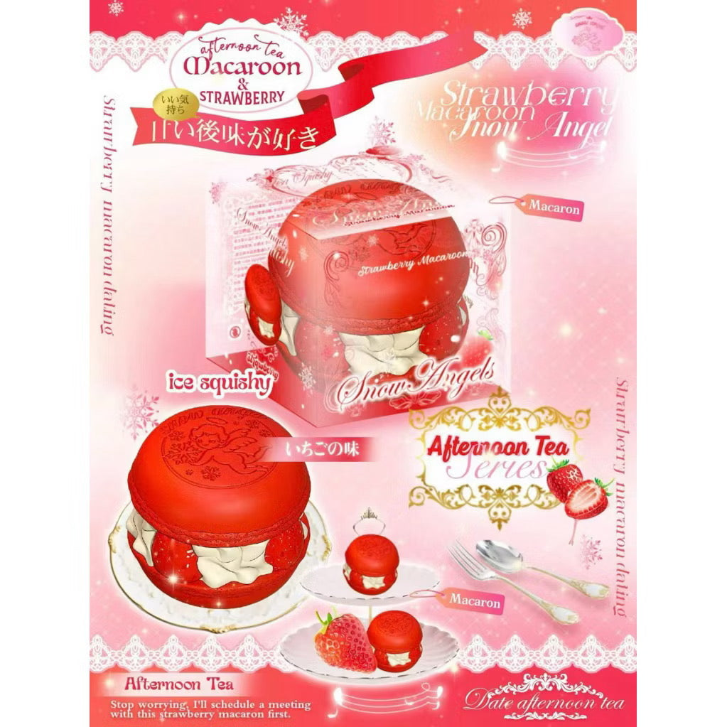 Lisa strawberry macaroon squishy