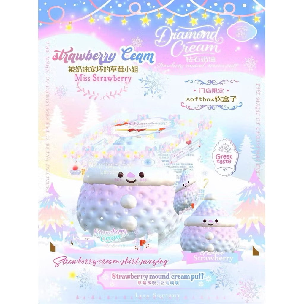 Lisa diamond strawberry squishy