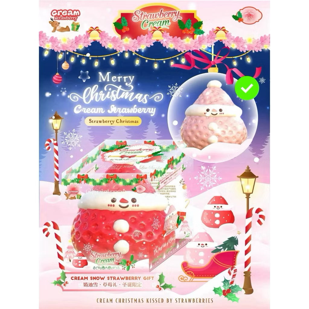 Lisa Strawbeey Snowman Squishy