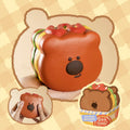 Bear Toast Squishy - 52Toys. Hot Hit Item, Trending, Stress-relief Toy